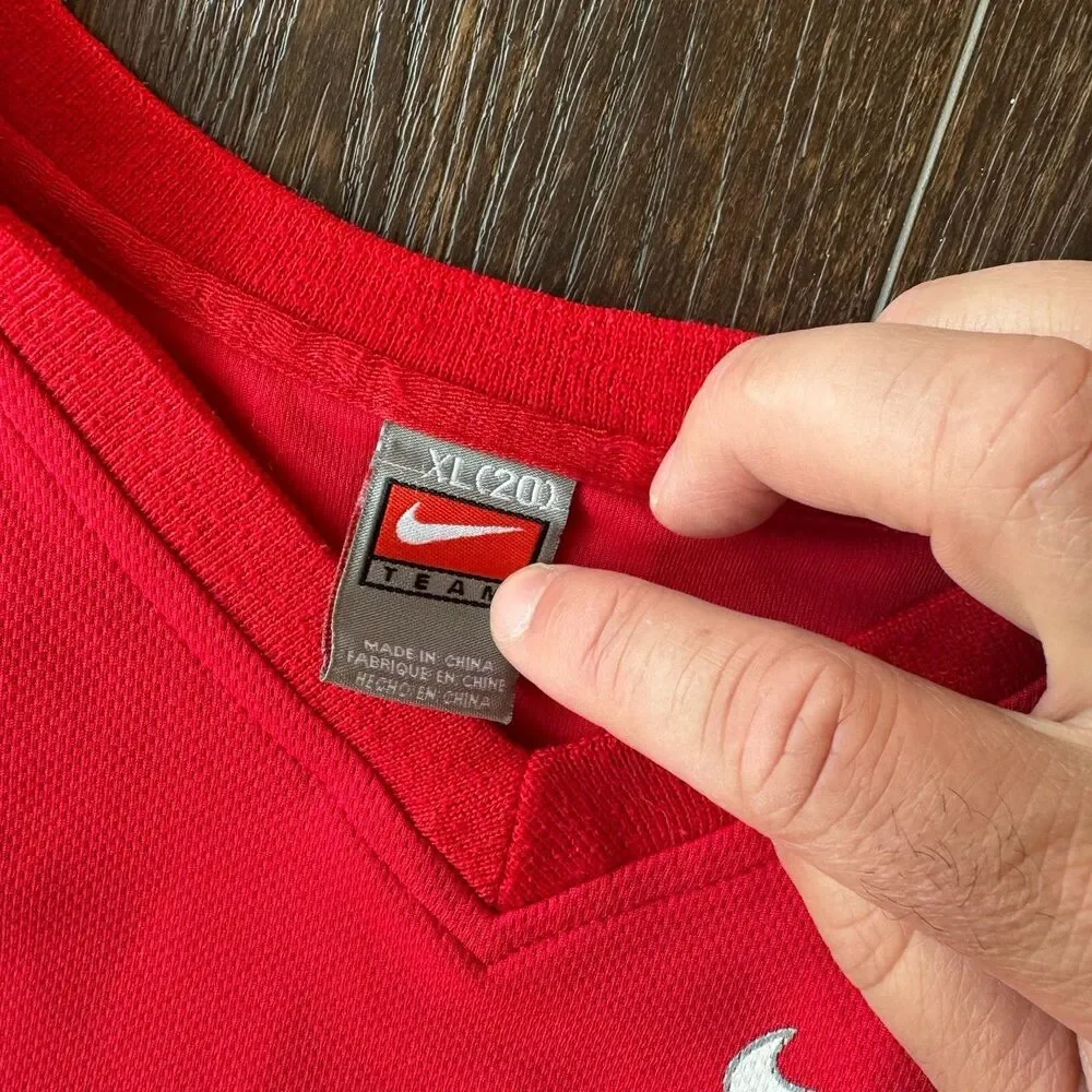 Ohio State Buckeyes Nike Team Basketball Jersey Youth XL-20 #23 Red NCAA Jersey